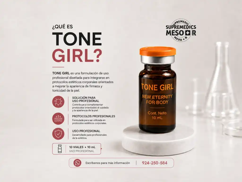 Conoce TONE GIRL, una formulación de uso profesional en protocolos de cuidado estético corporal